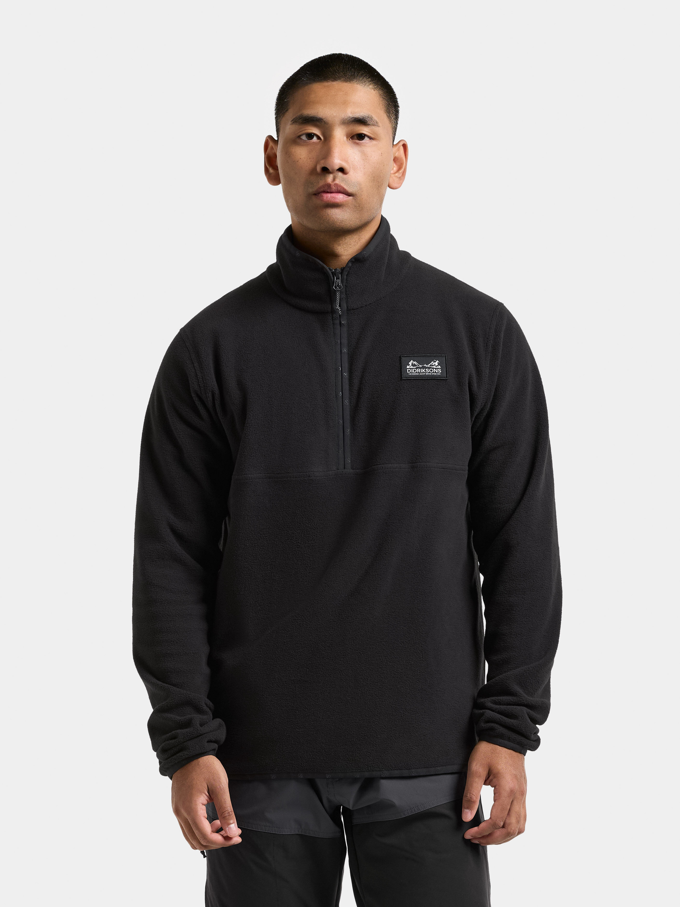 Didriksons Vito fleecetröja herr – Fleece, svart, XXXL