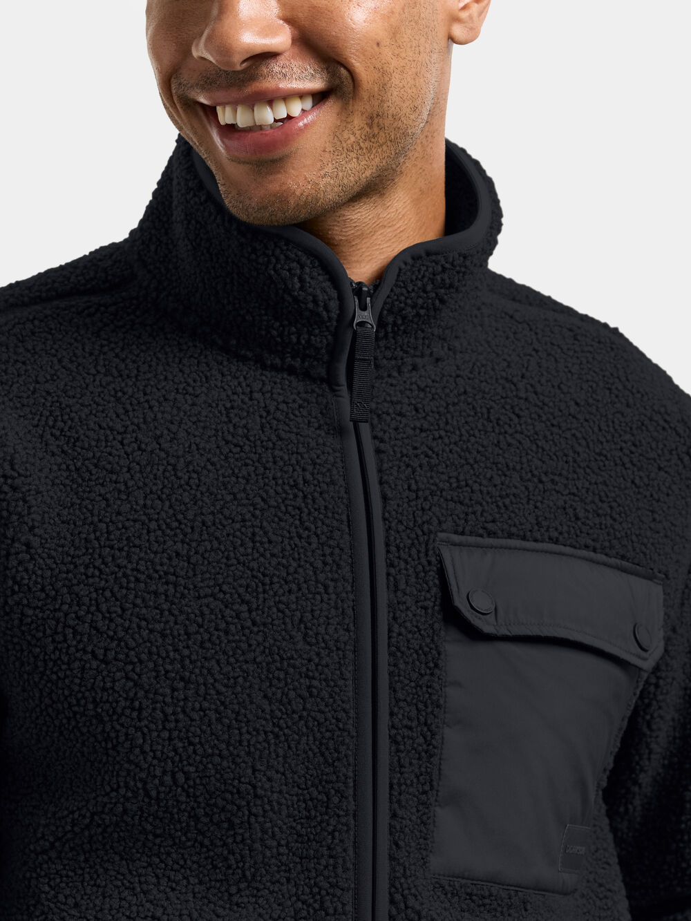 Peter Full-Zip Black