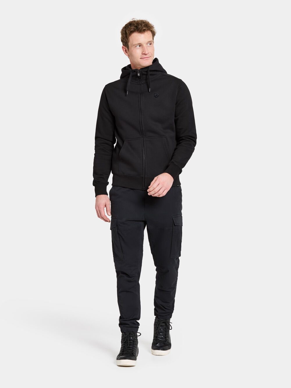 Ven Men's Full-Zip Black