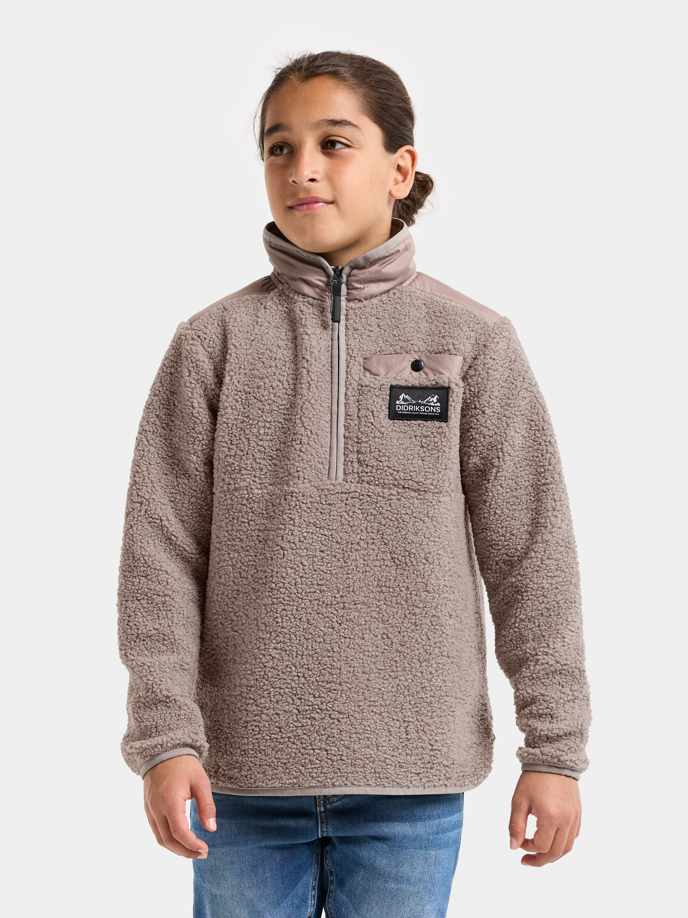 Exa Kids' Half Zip , Didriksons