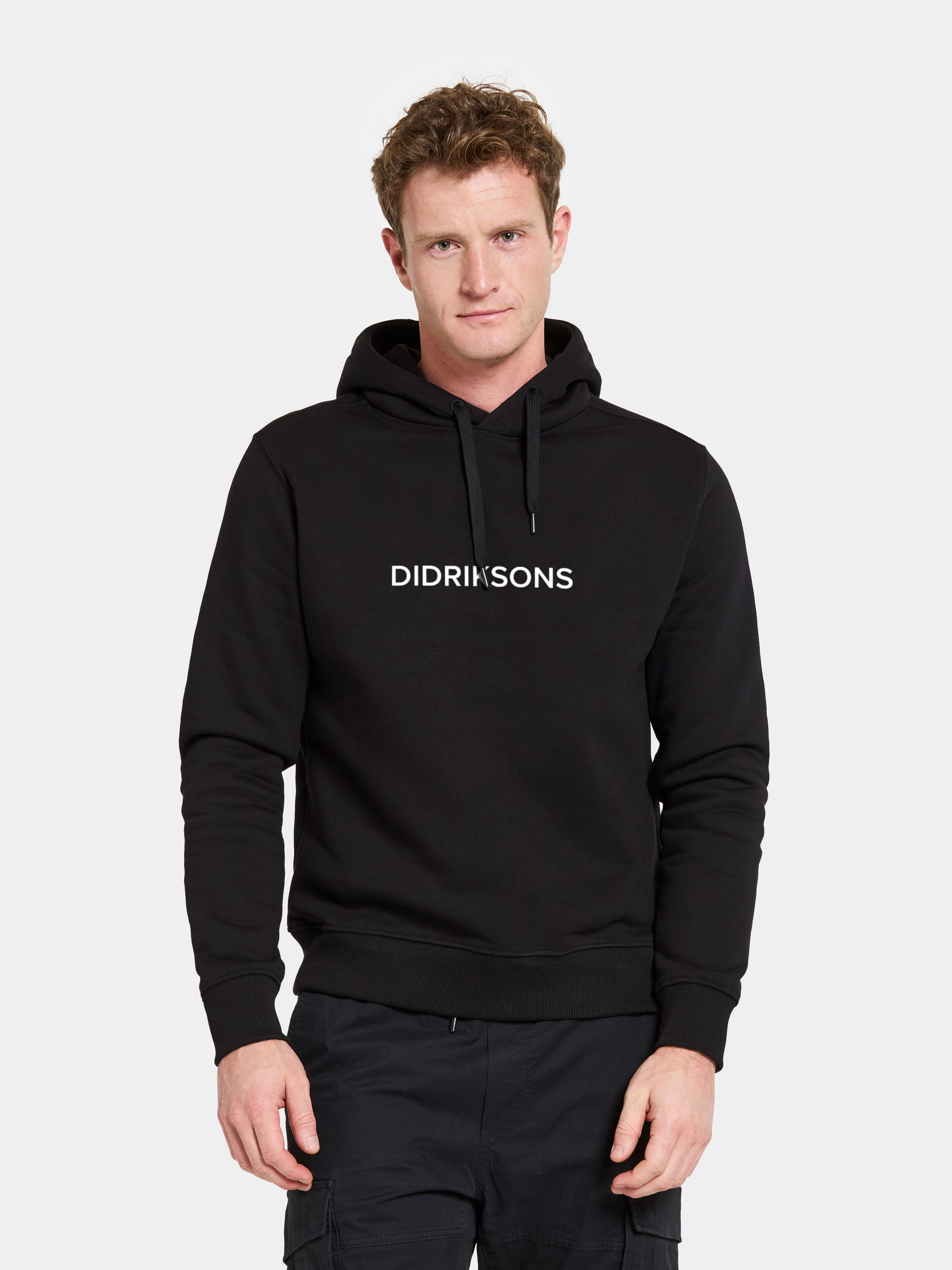 Ven Hoodie Didriksons - Black - Herre - Genser - Svart - Størrelse: XS - Didriksons