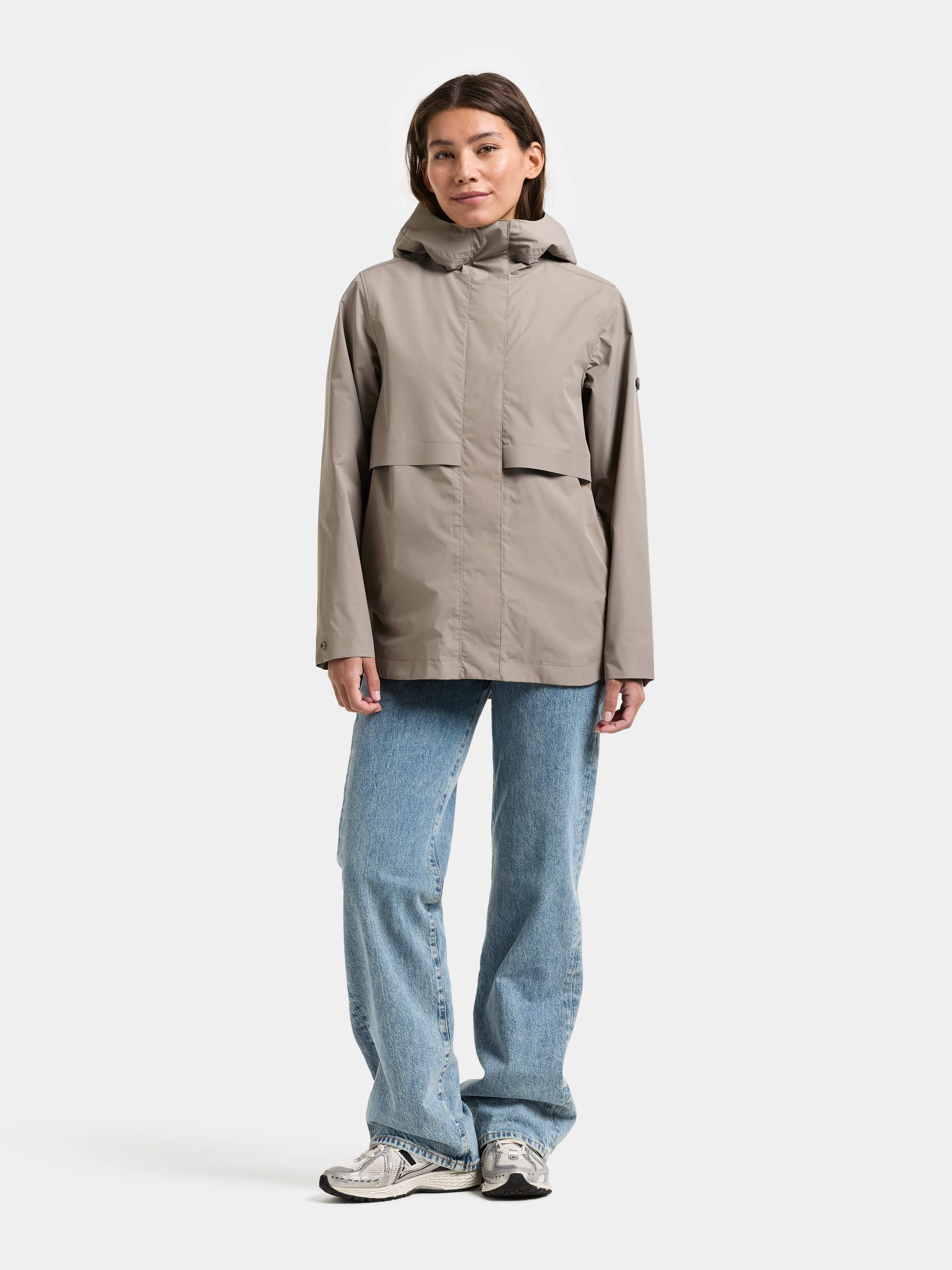 Didriksons Elsa, Regenjacke, Damen, ash brown