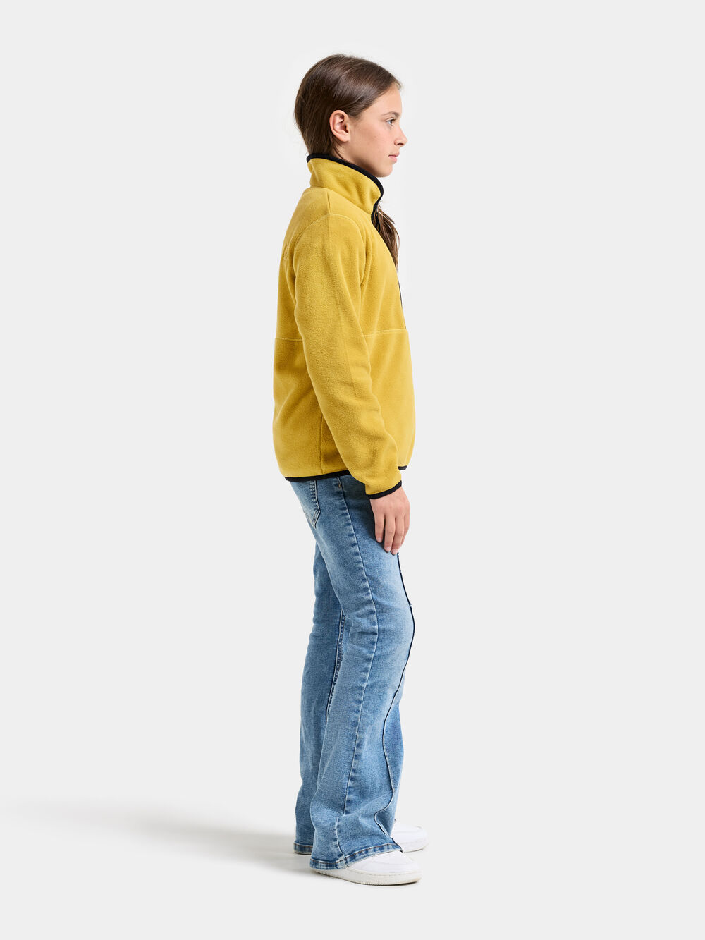 Rubi Kids' Half-Zip Yellow Pollen