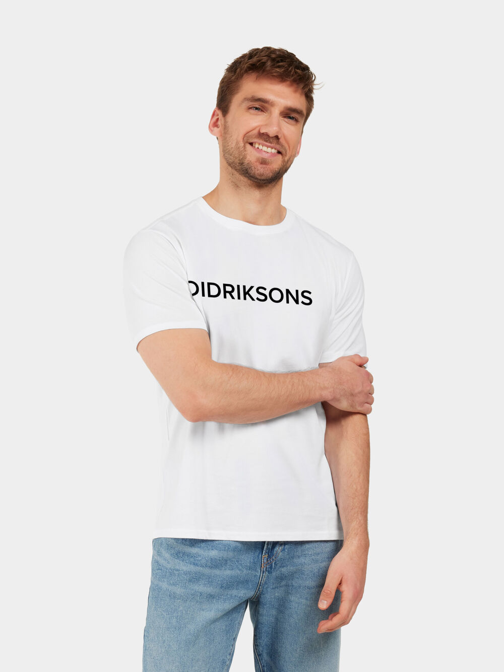 Harald T-shirt Didriksons Snow white