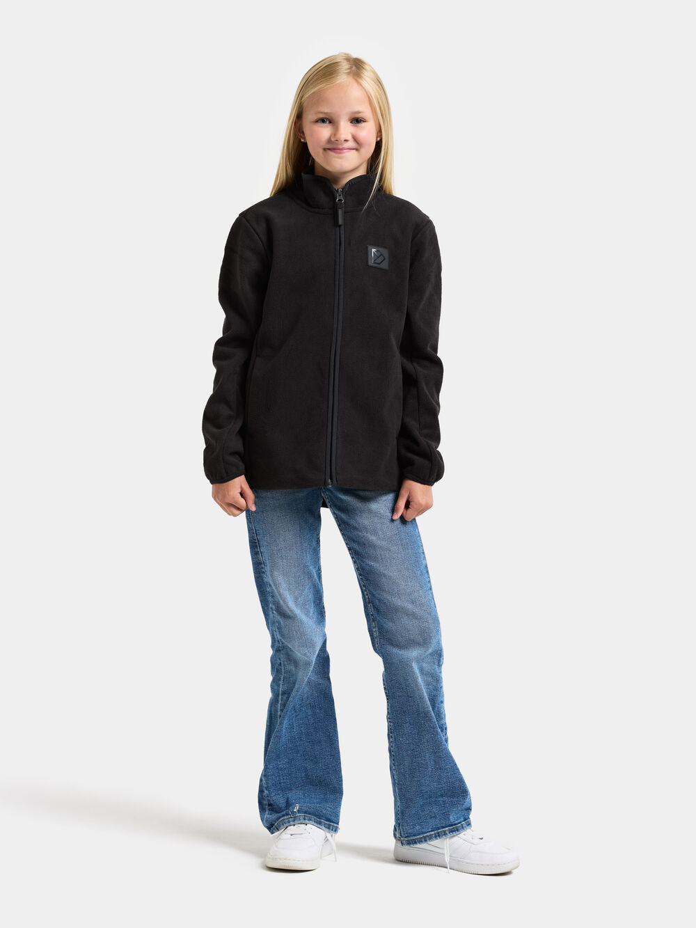 Malakit Windproof Kids' Full-Zip Black