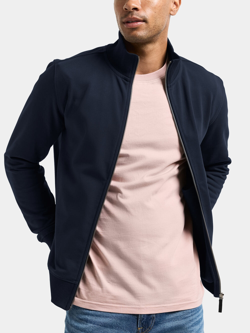 Jake Full-Zip Navy