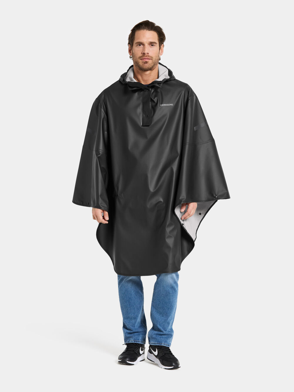 Alto Unisex Poncho Black
