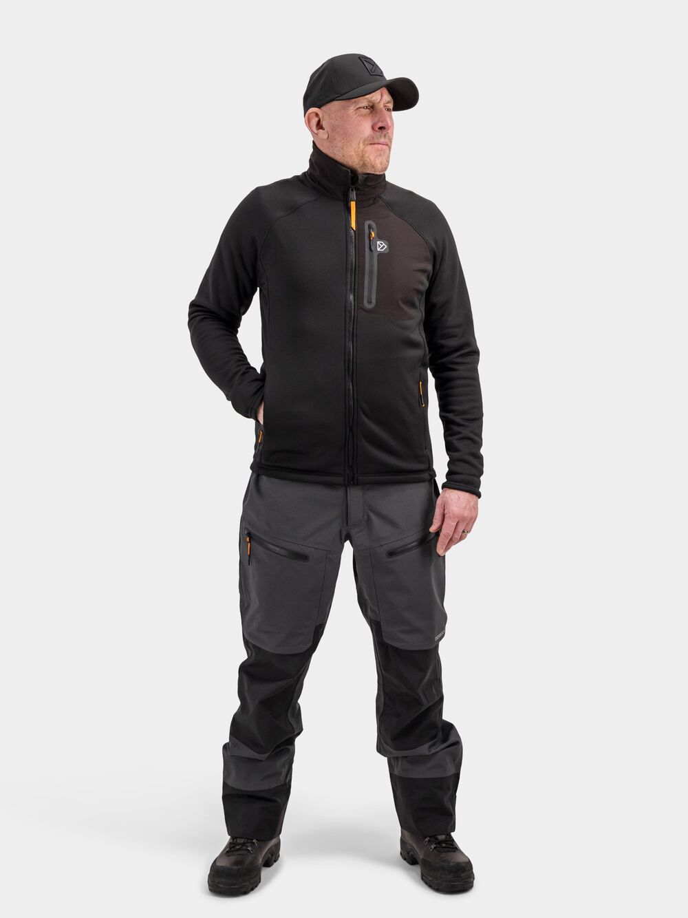 Mistral Men's Full-Zip Black