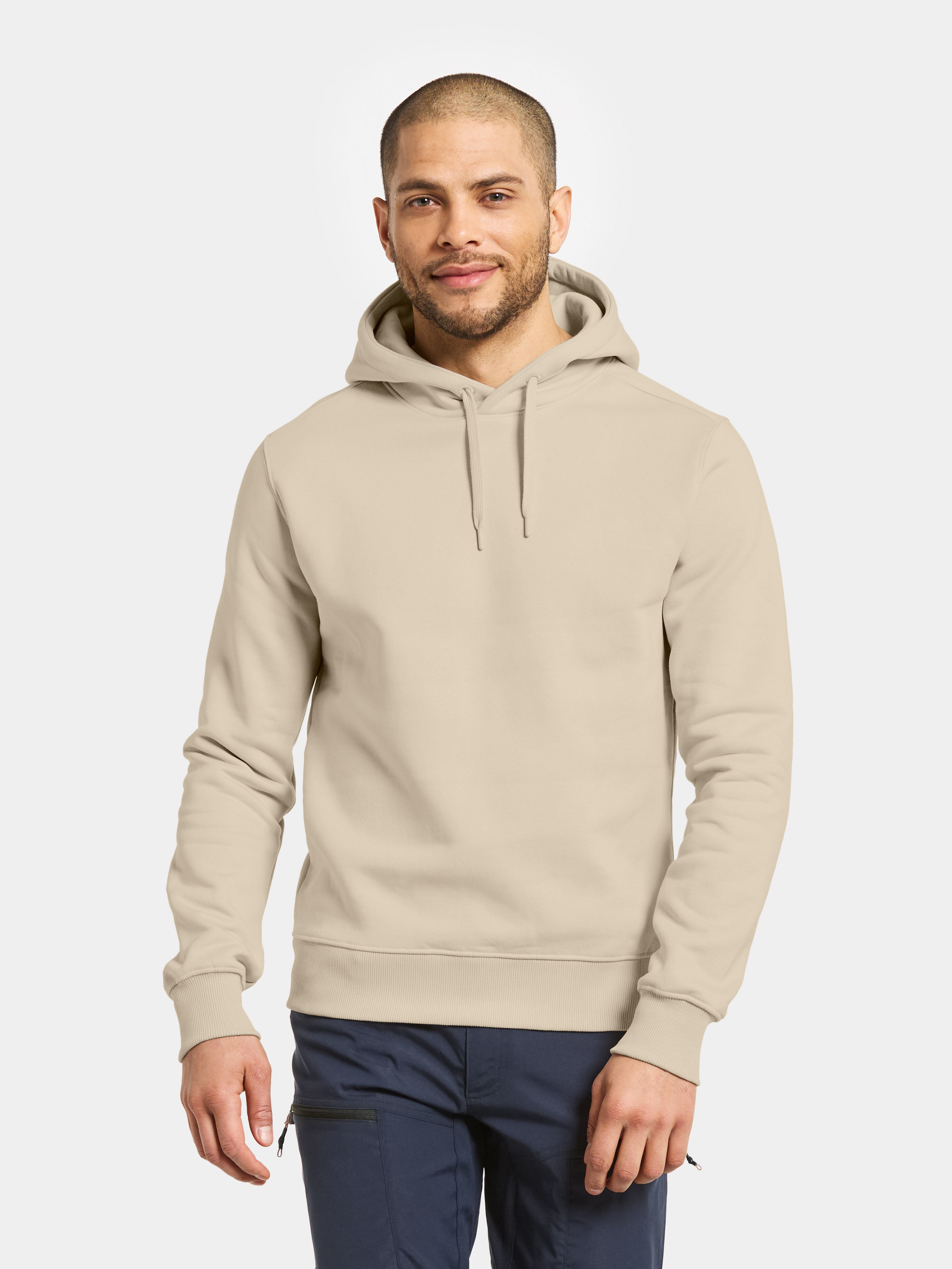Ven Hoodie - Light Beige - Men's Sweater - Beige - Size: XS - Didriksons