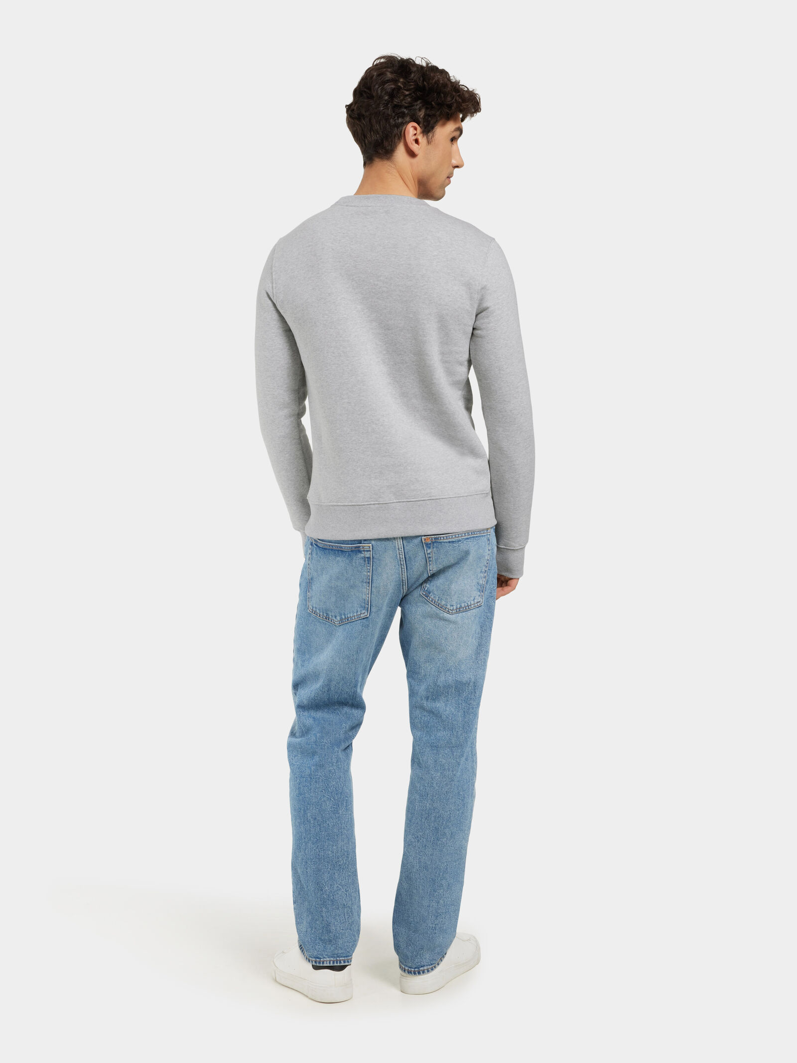 Fyn Men's Sweater Aluminum melange