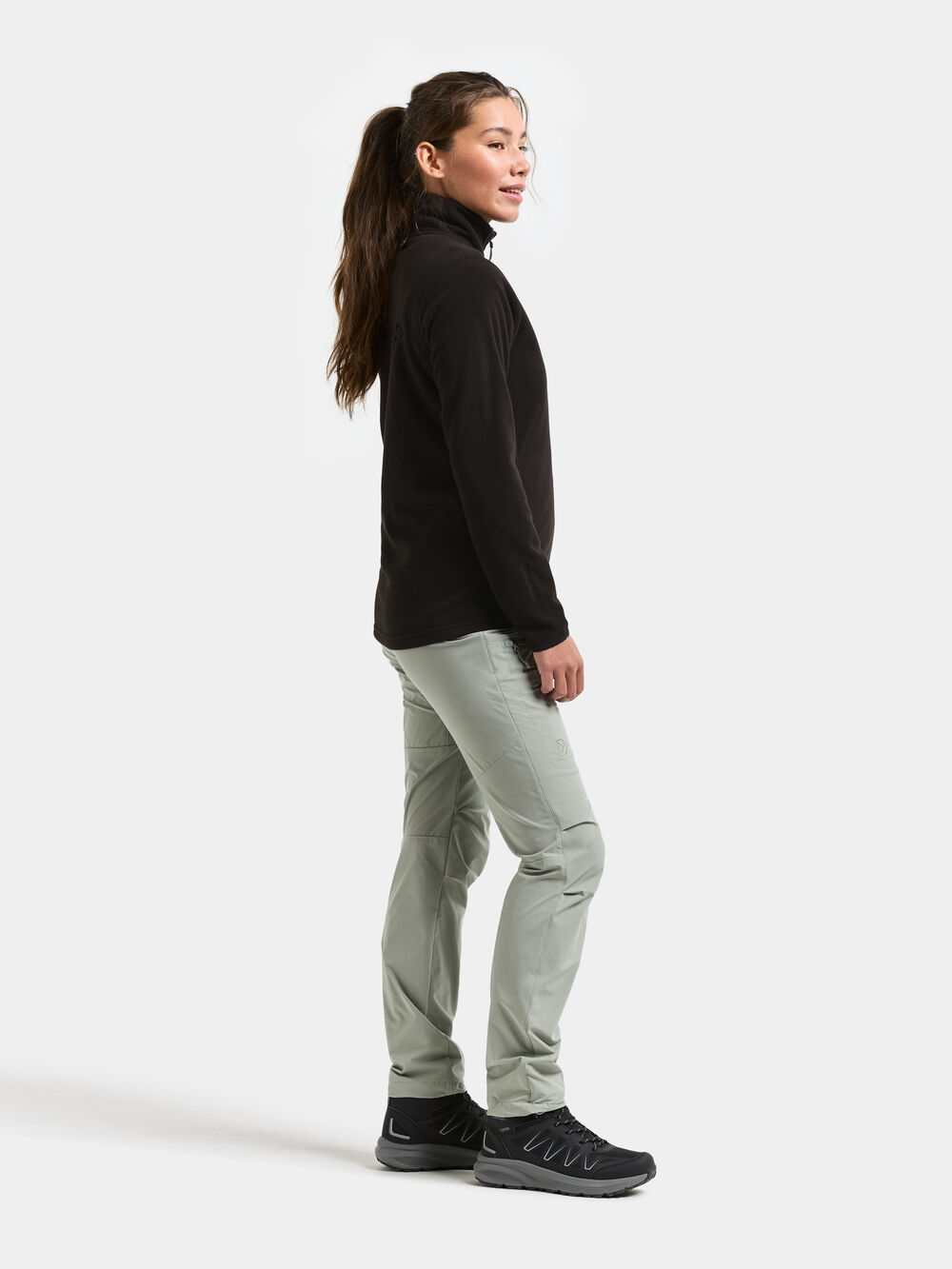 Viona Full-Zip Black