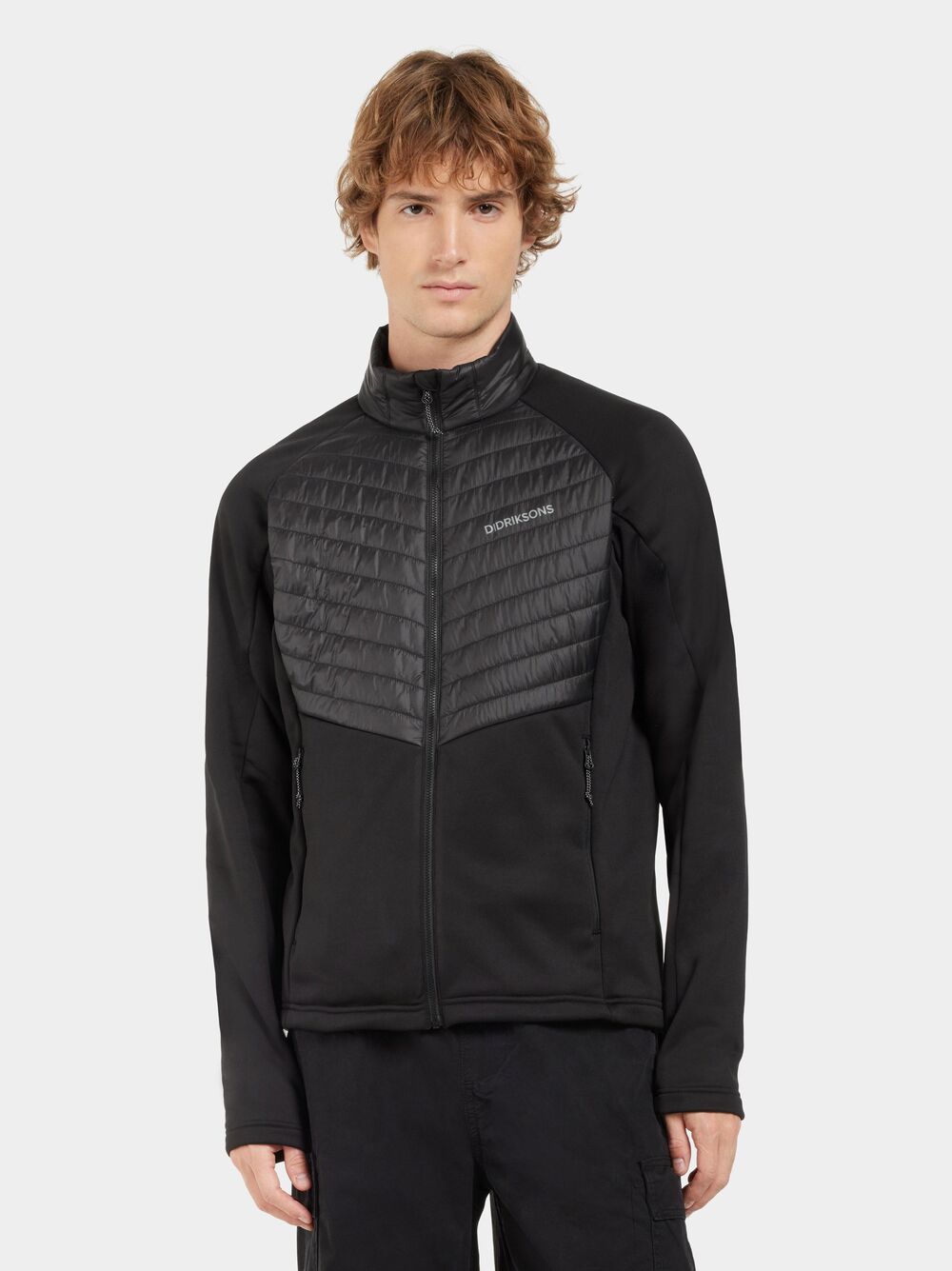 Terje Unisex Full-Zip Black