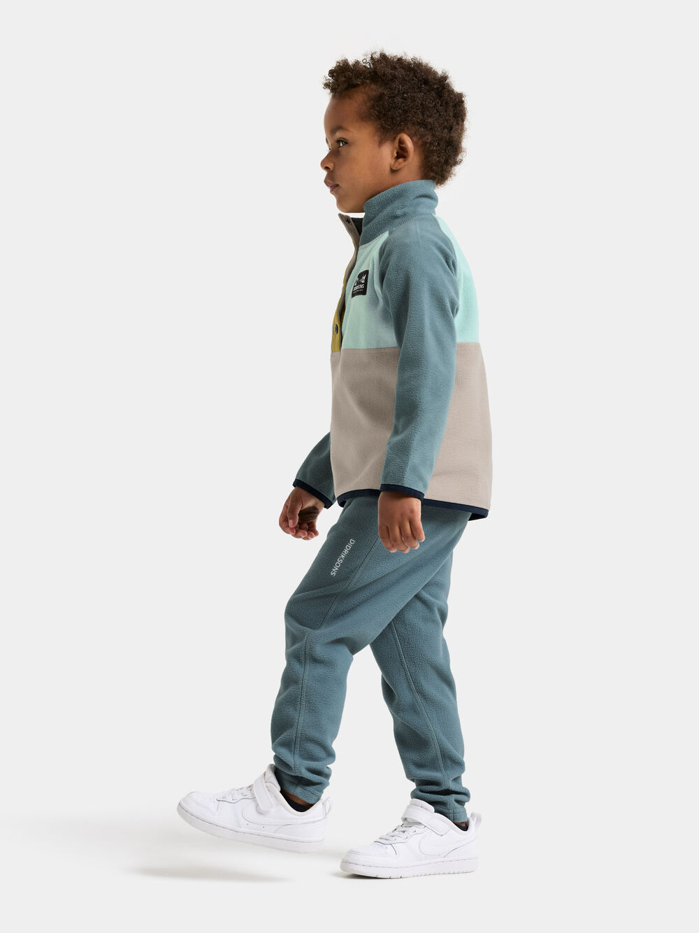 Monte Kids' Half Button Ocean Mint