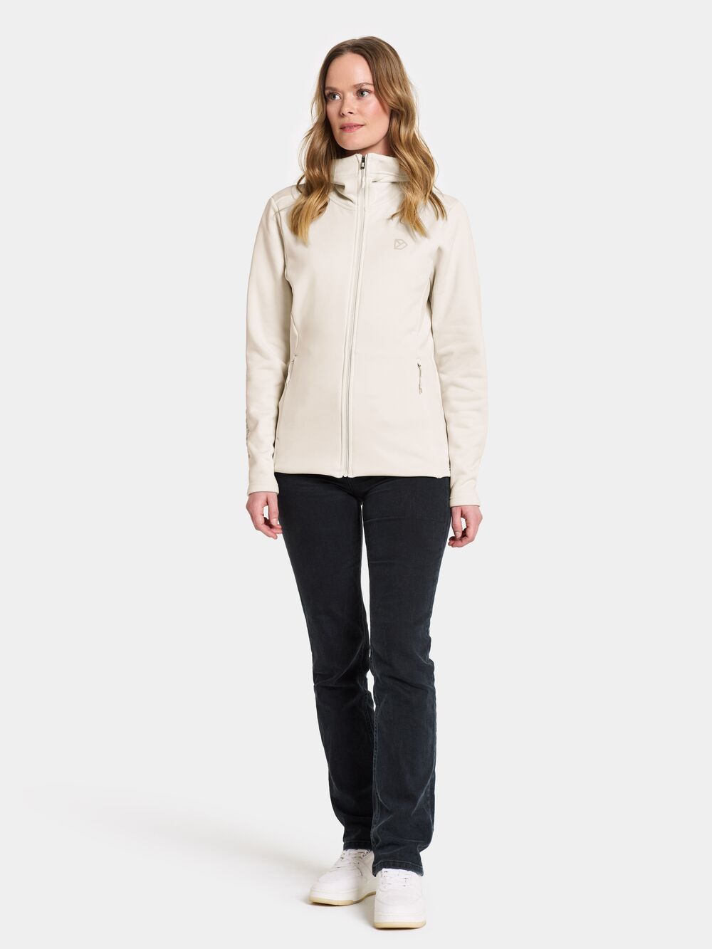 Anneli Full-Zip Shell White