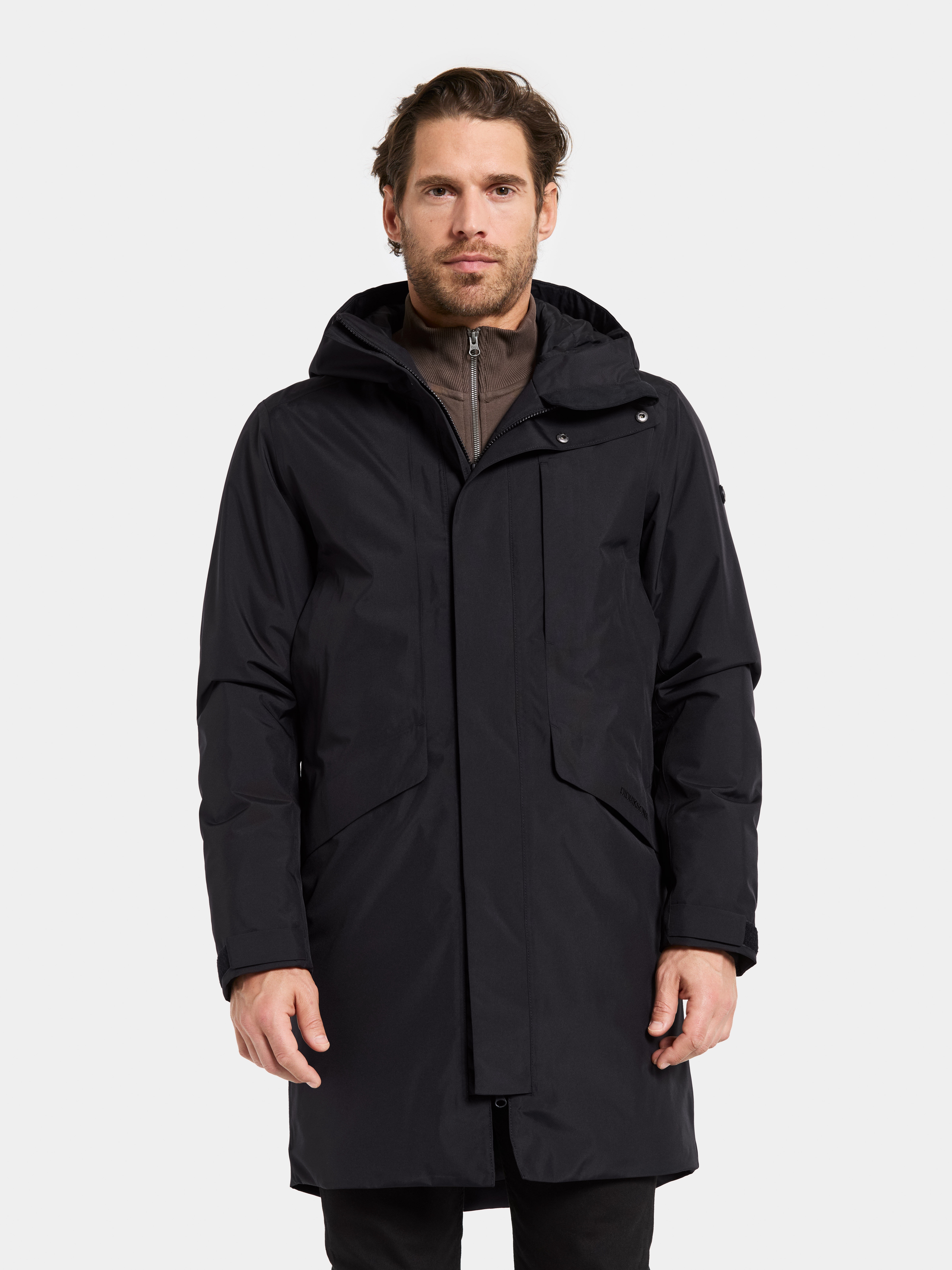 Kenny Parka - Black - Men's Waterproof Jacket - Black - Size: L - Didriksons