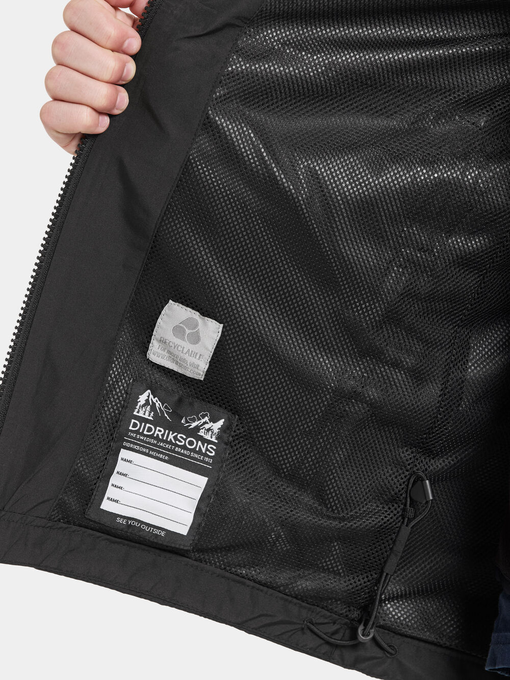 Piko Kids' Jacket Black