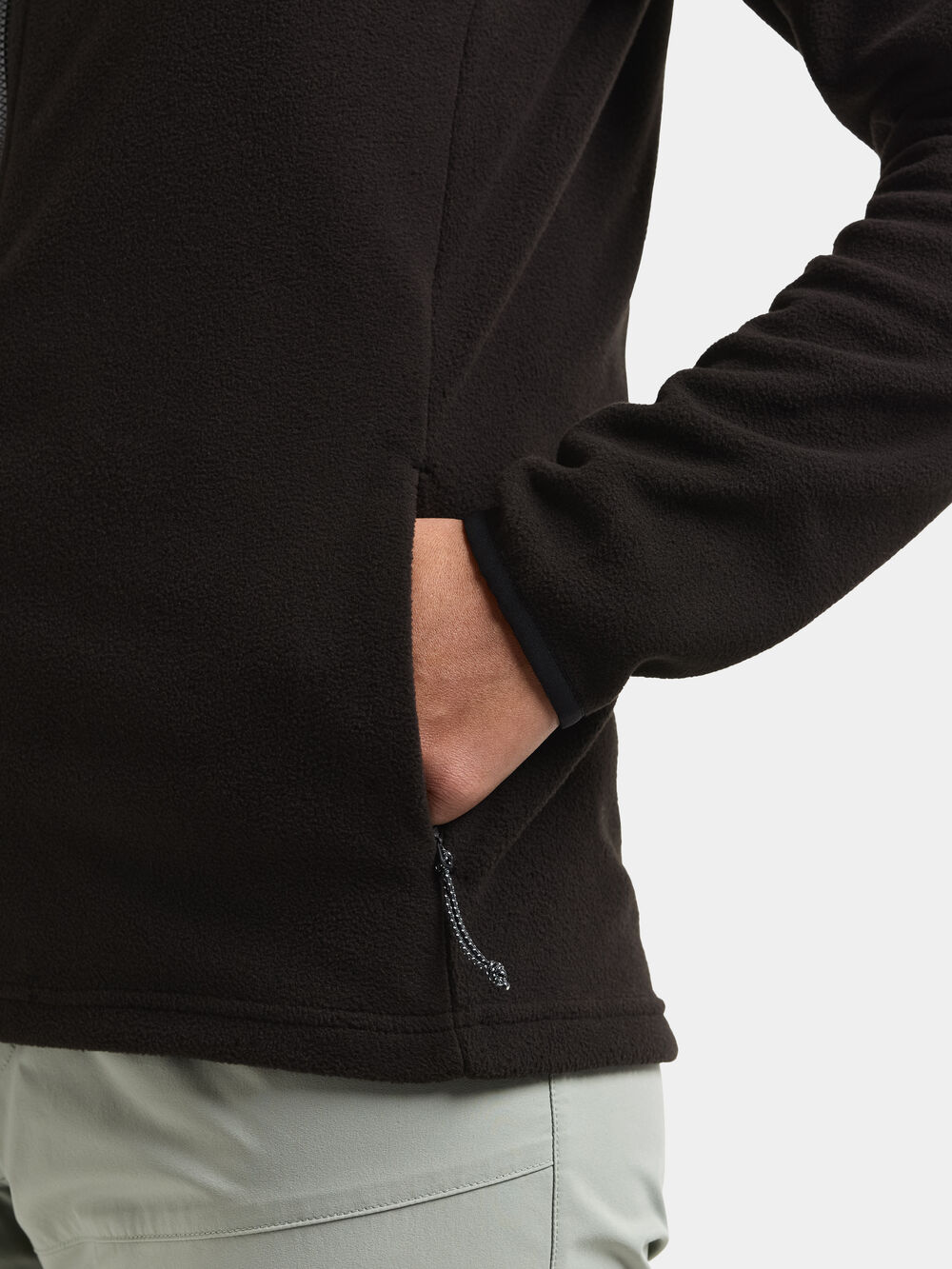 Viona Full-Zip Black