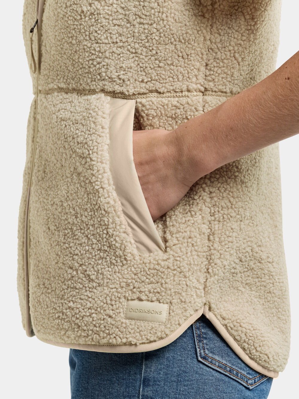 Siv Vest Clay Beige
