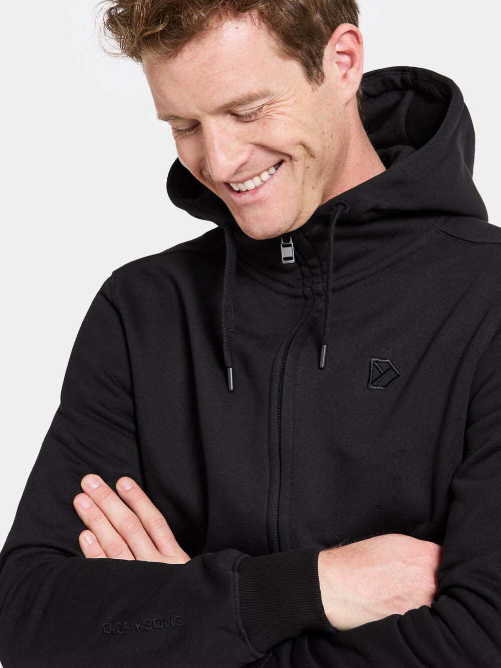 Ven Men's Full-Zip Black