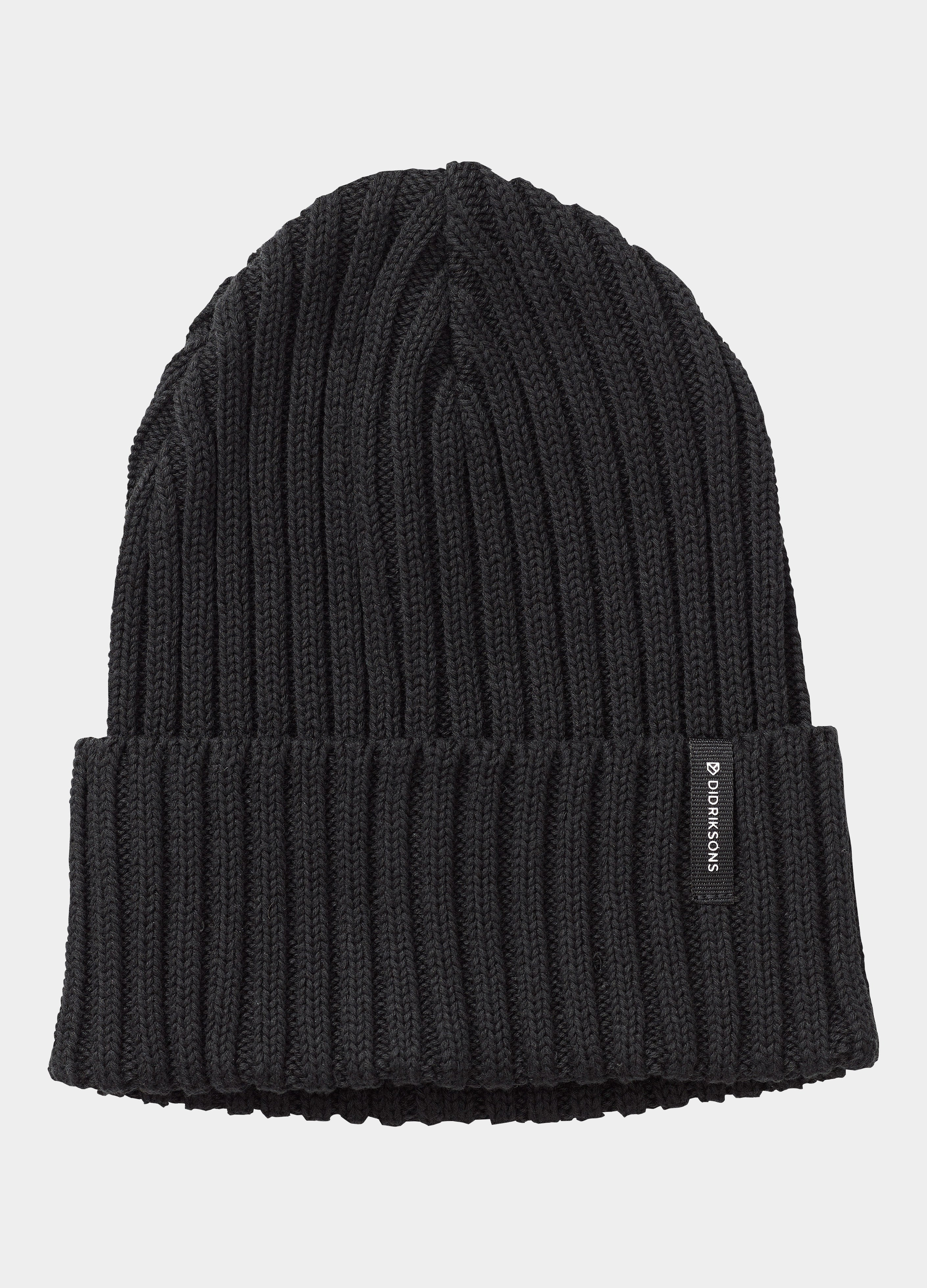 Laken Beanie Black | Didriksons