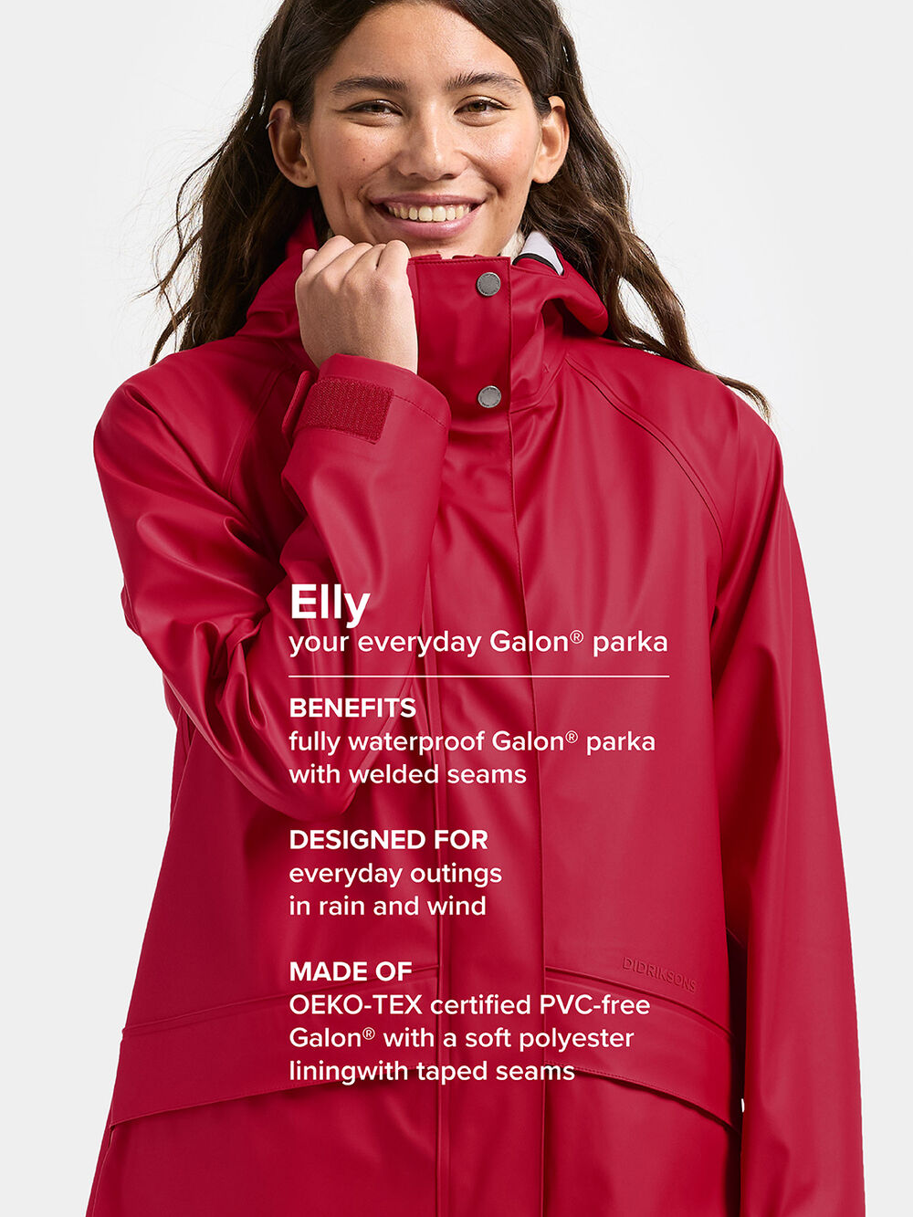 Elly Parka Galon® Spring Red