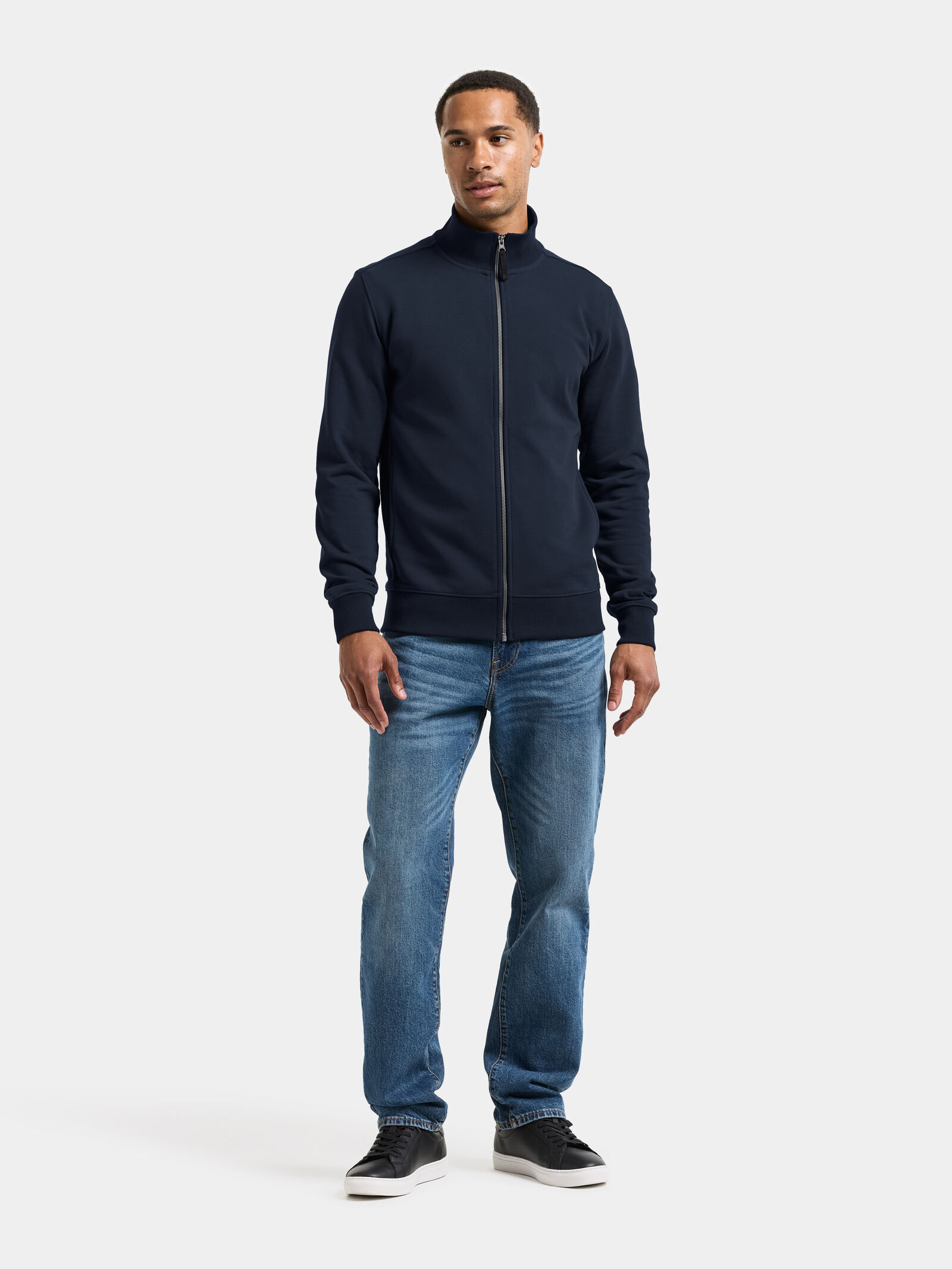 Jake Full-Zip Navy