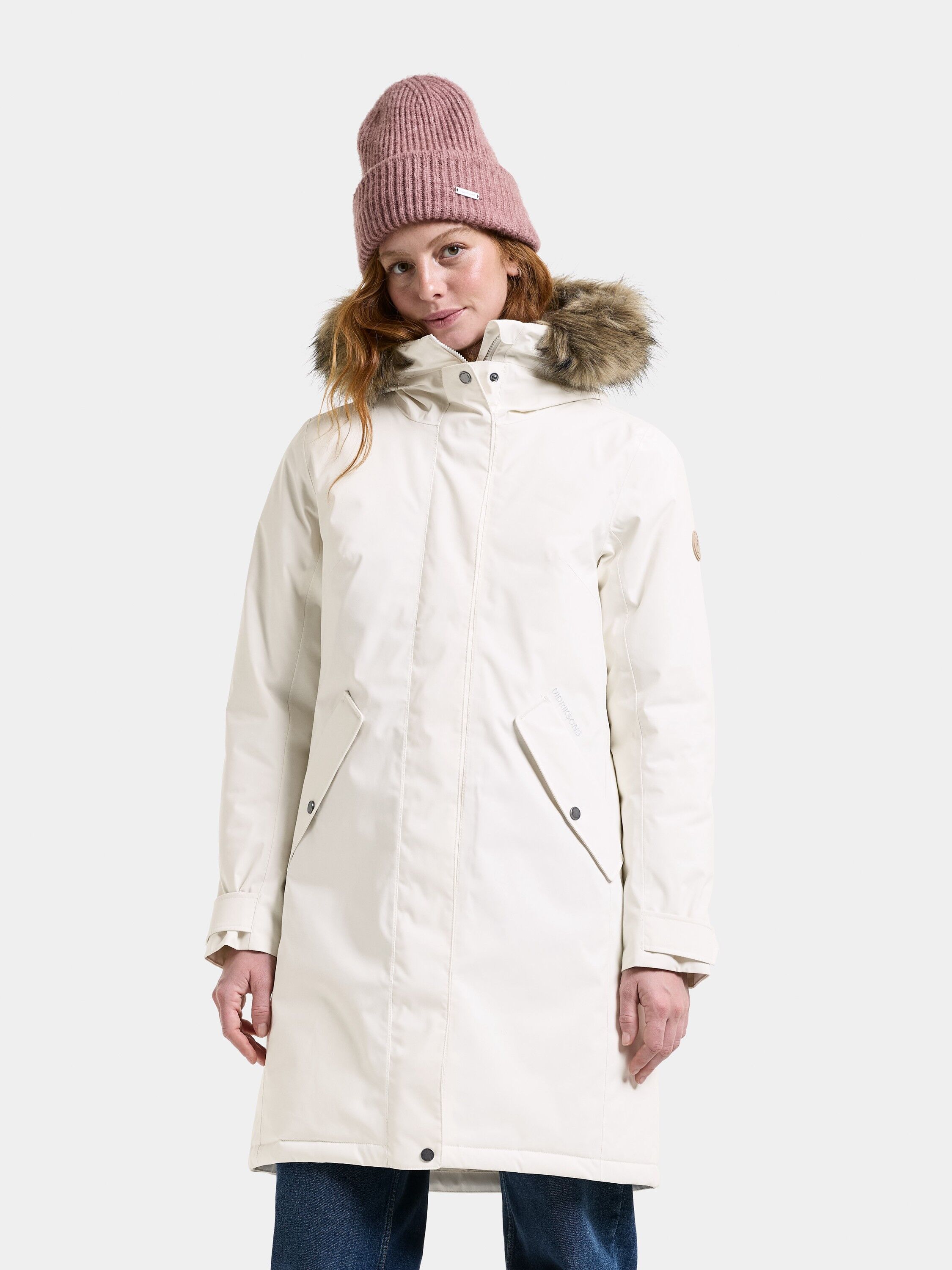 Erna Parka White Foam | Didriksons