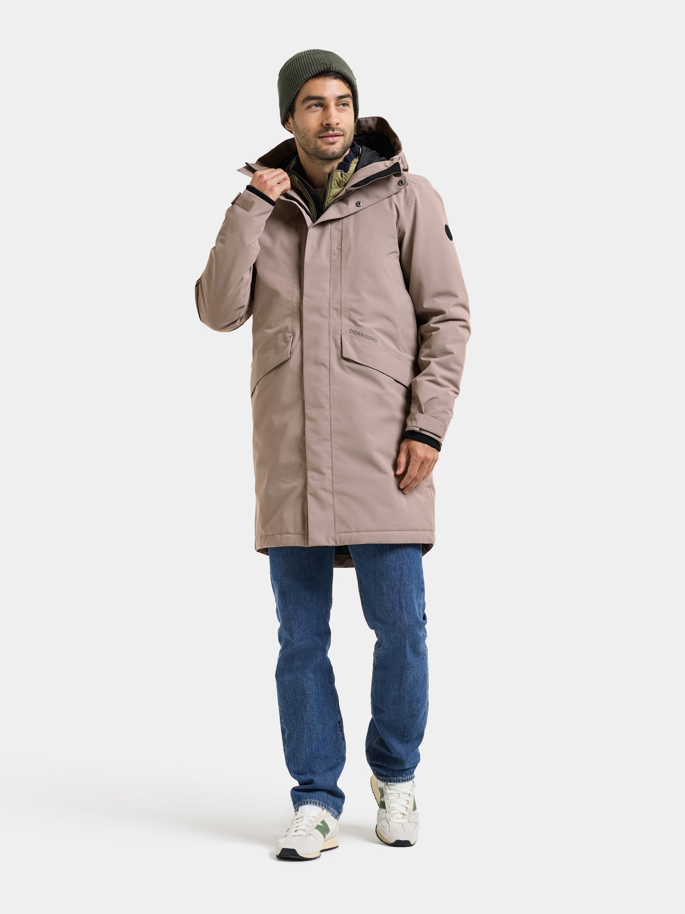Kenny Parka Ash Brown | Didriksons