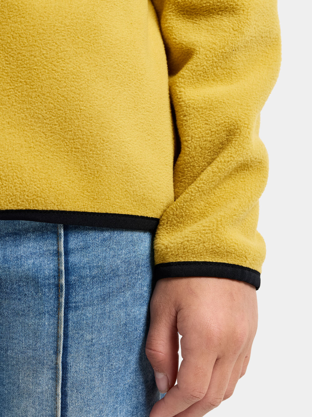 Rubi Kids' Half-Zip Yellow Pollen