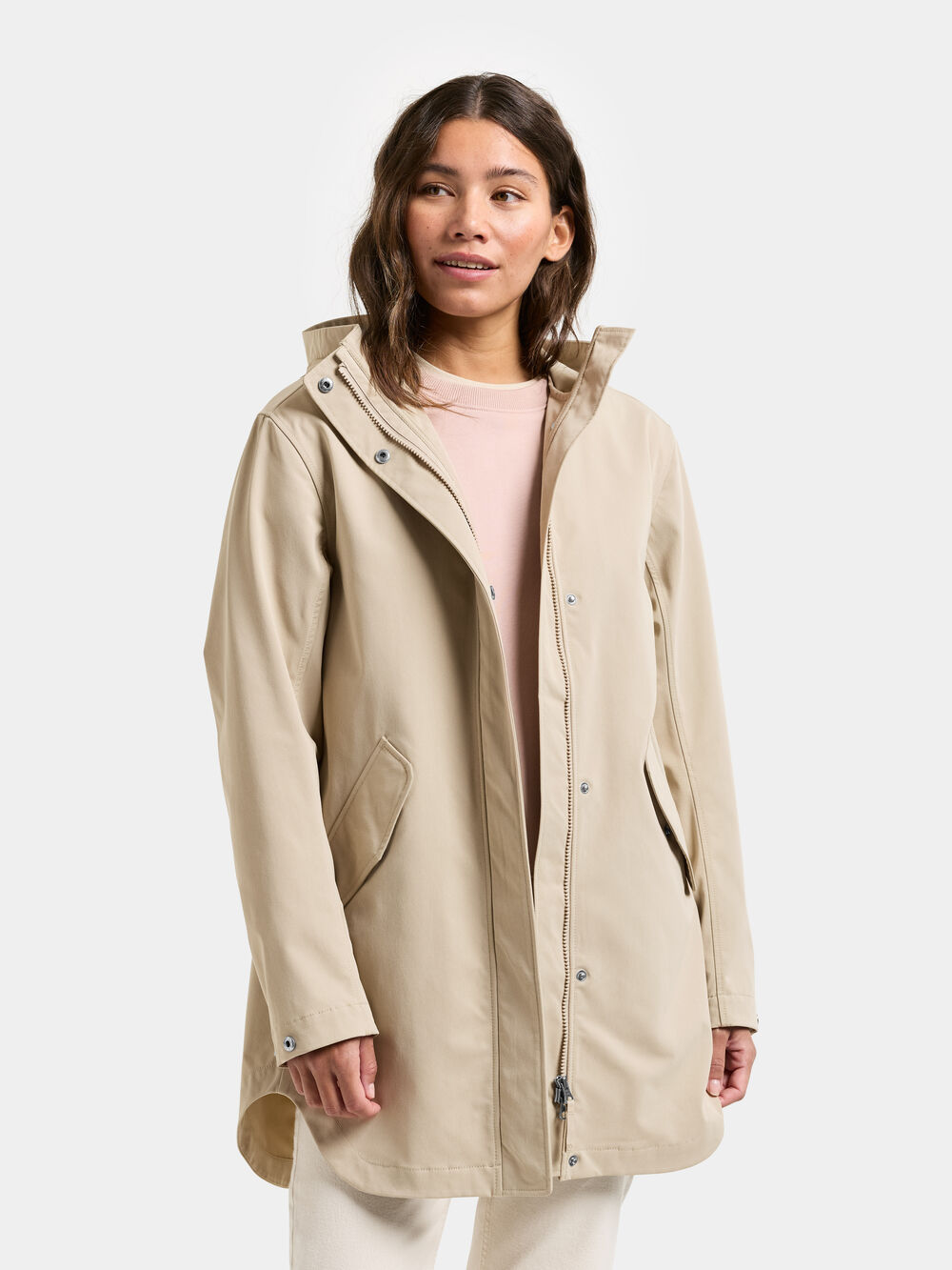 Naomi Parka Clay Beige