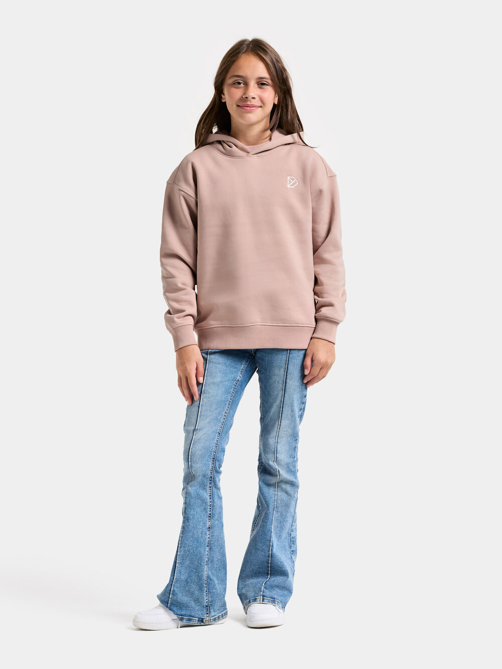 Ven Kids' Hoodie Vintage Pink