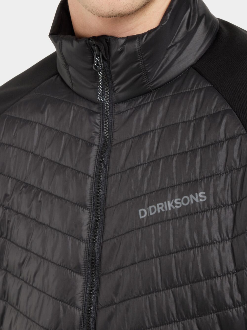 Terje Unisex Full-Zip Black