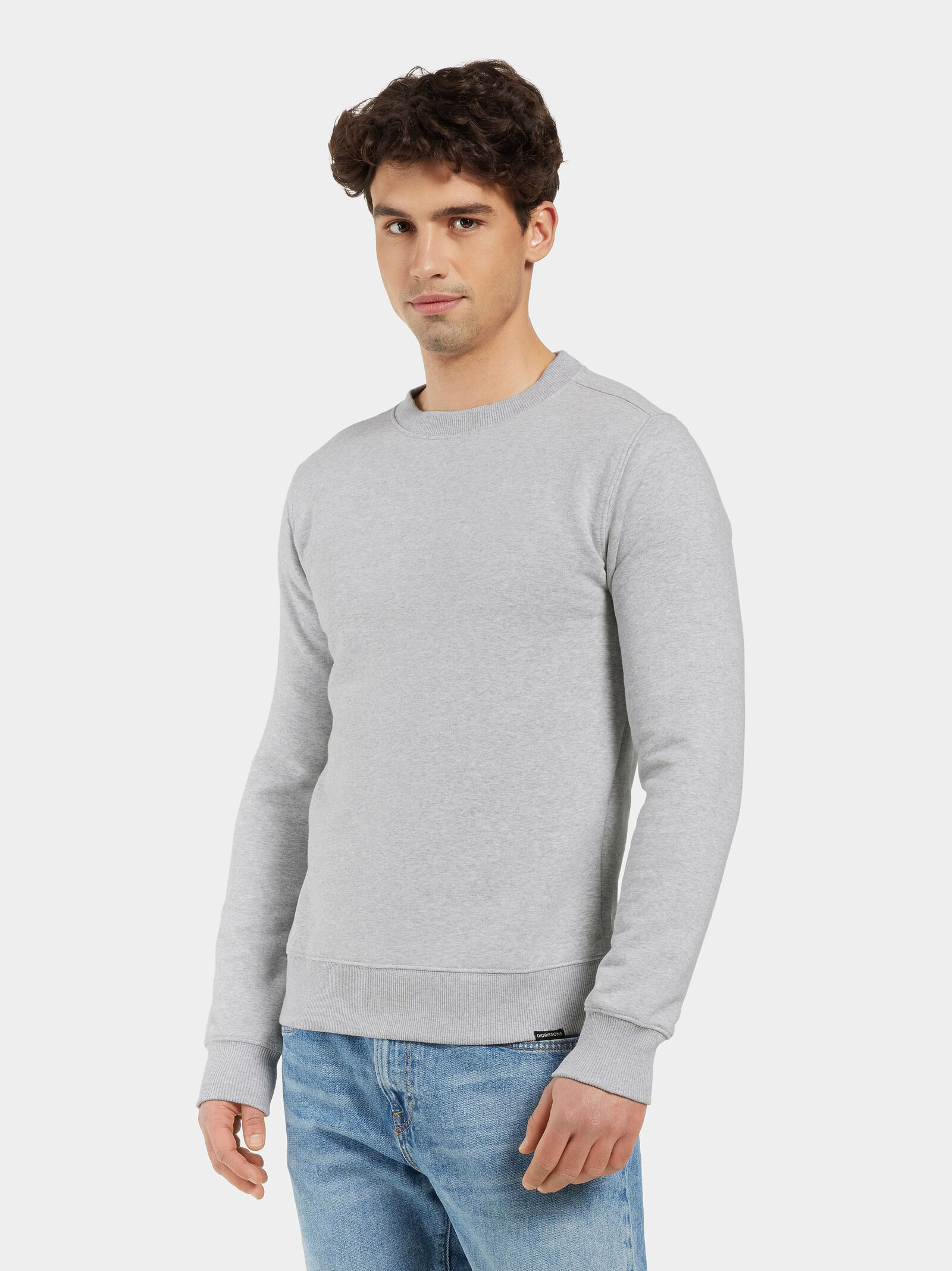 Fyn Men's Sweater Aluminum melange