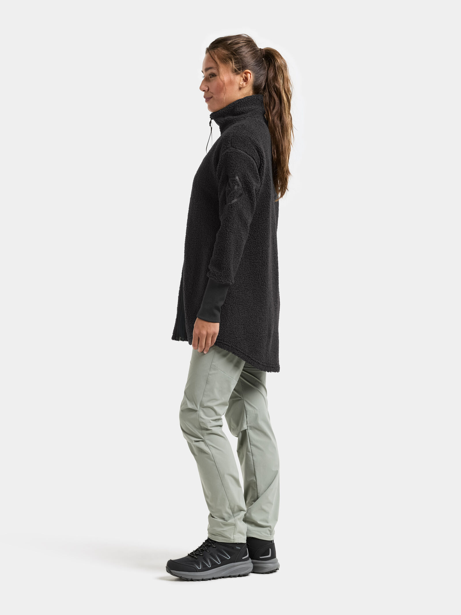 Sally Full-Zip Black | Didriksons