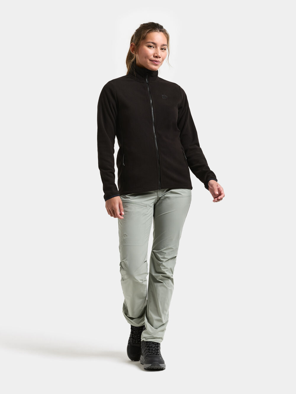 Viona Full-Zip Black