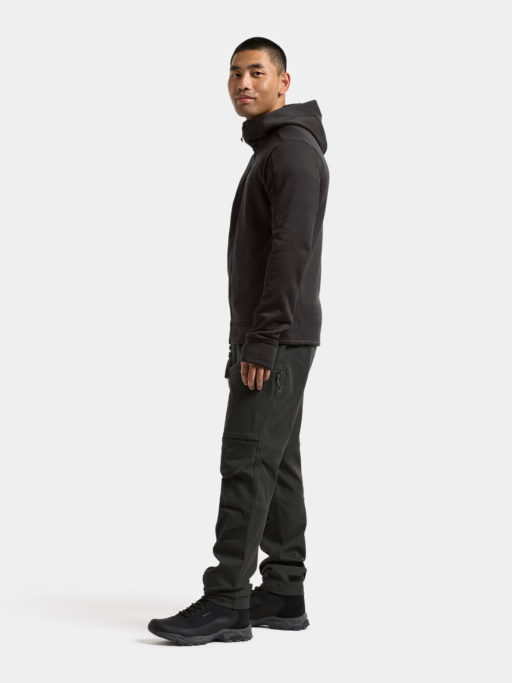 Acke Full-Zip Black