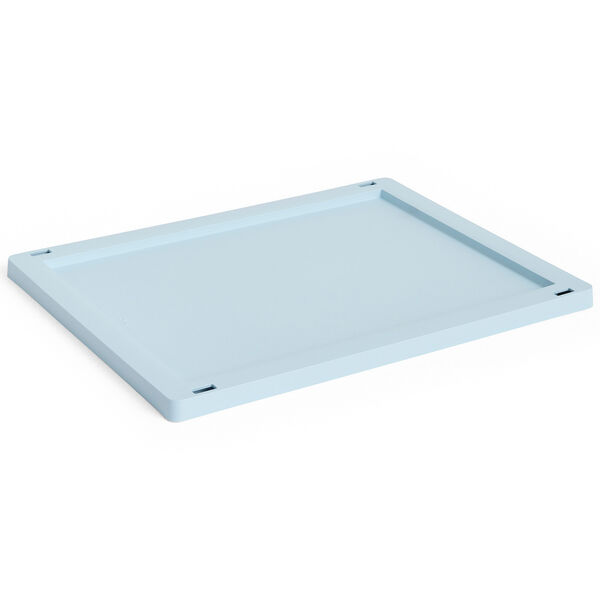 Colour Crate Plastic Medium Låg Soft Blue