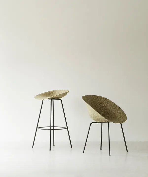 Mat Barpall 65 cm Seaweed / Svart