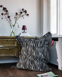 Original Slim Terry Sittesekk Zebra
