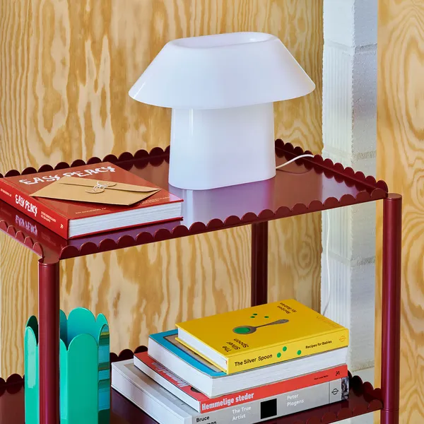 Drome Table Lamp Opal White