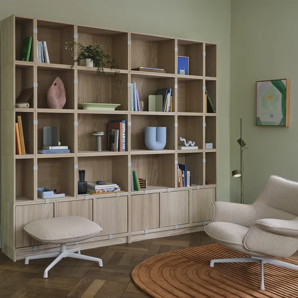 Post Gulvlampe Brown Green