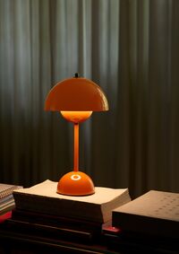 Flowerpot VP9 Bordlampe Bærbar Zesty Orange