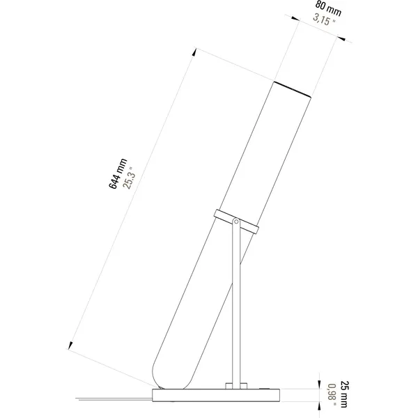 La Lampe Frechin Bordlampe