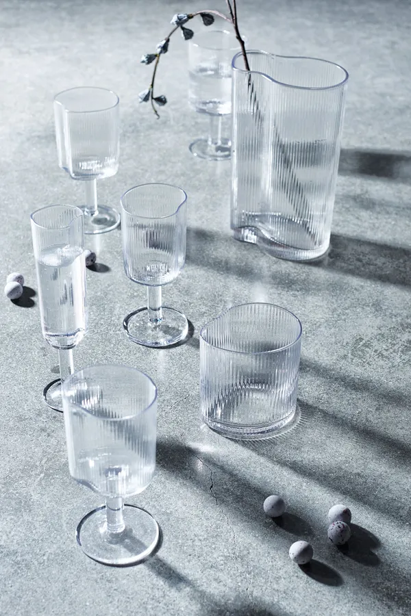 Ripe Champagneglass Klar