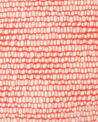 Thread Teppe 140x180 cm Oransje / Hvit
