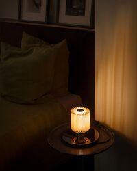 In the Sun 220 Table Lamp Silver / Gold Mesh