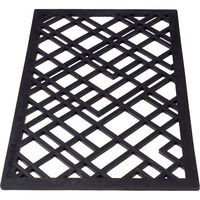Lines Doormat 45x75 cm Black