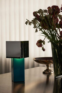 Pivot ATD7 Bærbar Bordlampe Blå/Silver