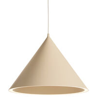 Annular Riippuvalaisin Ø47 cm Beige