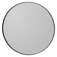 Circum Vægspejl Ø90 cm Sort